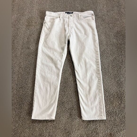 Ralph Lauren Sport Blue Label Prescott 208 White Straight Leg Jeans sz 31 - Picture 2 of 11